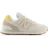 New Balance Sneakers laag '574' goudgeel / taupe / greige