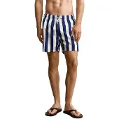 Gant Zwembroek Men Block Striped Swim Shorts Rich Navy-XXL