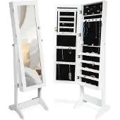TecTake - Vitrinekast - wit - MDF - 400764