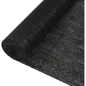 vidaXL Privacynet 150 g/m² 1,5x50 m HDPE zwart