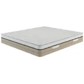 Talamo Italia Cutler - Tweepersoonsmatras, 200x180x25h cm Wit, Hardheid 8/10 Italy