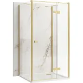 REA Atlas 80X80 Right - Douchecabine - Gouden Schotse - 80X80X200Cm
