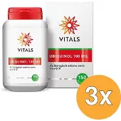 Vitals 3x Ubiquinol 100 mg (150 softgels)