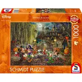 Schmidt Puzzel - Disney, Mickey & Minnie halloween fun - Thomas Kinkade Studios Collectie - 1000 stukjes