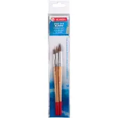 Royal Talens aquarelpenselenset ponyhaar en polyester, set met 3 penselen