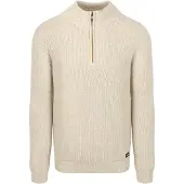 New zealand auckland NZA Half Zip Trui Drake Warm Beige