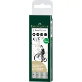 Adlibris Tekenpen Ecco Pigment 4-set