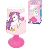 Lexibook Mini lampe de chevet veilleuse sans fil Licorne