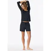 Schiesser Pyjamabroek ' Mix Relax ' zwart