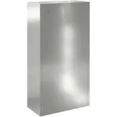 vidaXL Pakket Inwerpkoker Zilver 44 x 22 x 82 cm Gegevens staal