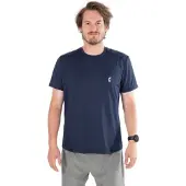 Aulp Doyle T-shirt Met Korte Mouwen Blauw XL Man