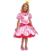 Disguise Princess Peach Fancy Dress Intl Toddler Roze 4-6 Years Kinderen