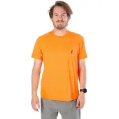Aulp Doyle T-shirt Met Korte Mouwen Oranje XL Man