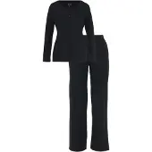 JOOP! Pyjama 'Cosy' zwart