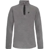 Protest Skipully Boys Perfectym 1/4 Zip Top Dark Grey Melee-Maat 104