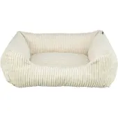 Trixie vital hondenmand jonna hoekig ribfluweel creme 60x50 cm