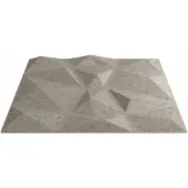 vidaXL Wandpanelen 24 st 50 x 50 cm Betongrijs XPS Schuim