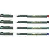 Faber-Castell Finepen Fineliner 0,4 mm Kleurenassortiment 1511 10 Stuks