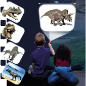 Brainstorm Zaklamp en projector - Dinosaurussen -