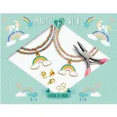 Djeco Sieraden - Rainbow Kumihimo - - OneSize - Knutselpakket
