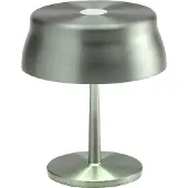 Zafferano Sister Light mini draadloze tafellamp groen mini, dimbaar, groen, Woon-/ Eetkamer, Aluminium, Modern