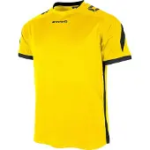Stanno Drietal T-shirt met korte mouwen voor kinderen - Geel / Zwart