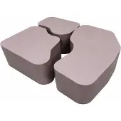 Venture Home Nordland salontafel set van 3 bruin.