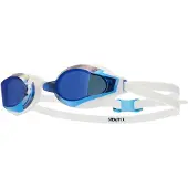 Tyr Stealth-x Race Mirror Swimming Goggles Blauw
