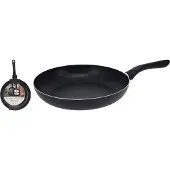 Koopman EH Koekenpan aluminium 28cm met antiaanbaklaag zwart zonder deksel
