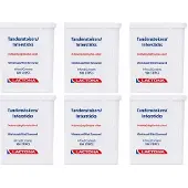 Lactona 6x Intersticks Tandenstokers 100 stuks - Voordeelverpakking