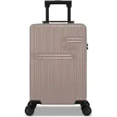 Bhppy Handbagage koffer 55x34x20 cm - Reiskoffer handbagage - TSA slot - 28L - Signature koffer Ginger Brown