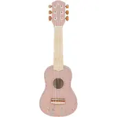 Little Dutch Gitaar Hout Safari Friends Roze