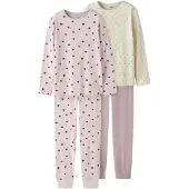 Name It Kids Nachtkledij lichtgeel / sering / rosa / bordeaux