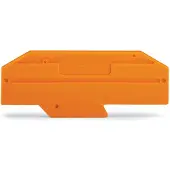 Wago 282-334 Grijze Eindplaat 2mm - 282-334 [100 Stuks]