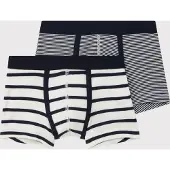 Petit Bateau Onderbroek nachtblauw / wit