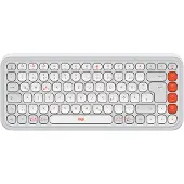 Logitech Pop Icon Toetsen (NL, Draadloze), Toetsenbord, Wit, Oranje