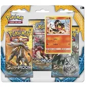 The Pokemon Company Pokemon Sun & Moon: Litten 3-Pack Blister