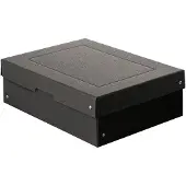 Falken Pure Karton Organiserdoos Zwart 24 x 32 x 10 cm