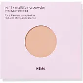 HEMA Navulling mattifying powder 19 cool beige
