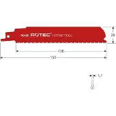 Rotec Reciprozagen RC420 / 926CHF (VPE 5 stuks) - 5250420 - 525.0420