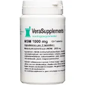 VeraSupplements BIOVITAAL MSM 1000