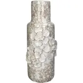 HD Collection Vaas Aardewerk Wit 16,5x15,5x39cm