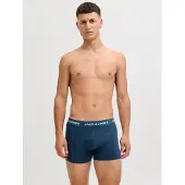 Jack & Jones Boxershorts 'JACBOLT' navy / basaltgrijs / donkergrijs / zwart