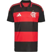 Adidas Tricot 'CR Flamengo 26 Authentic' rood / zwart / wit