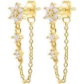Hey Happiness Oorbellen 'Soft Bloom' goud