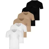 Ragman Onderhemd 'Basic' gemengde kleuren