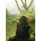 Overig Fotobehang Mandalorian Grogu - Meerkleurig - 2,80m X 200cm