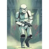 Overig Fotobehang Mandalorian Stormtrooper - Meerkleurig - 2,80m X 200cm