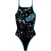 Turbo Pegaso Swimsuit Zwart M Vrouw