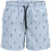 Jack & Jones Zwemshorts 'JREBHAWAII' lichtblauw